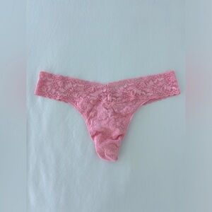 NWOT Hanky Panky Original Rise Thong in Pink Lady (OS)